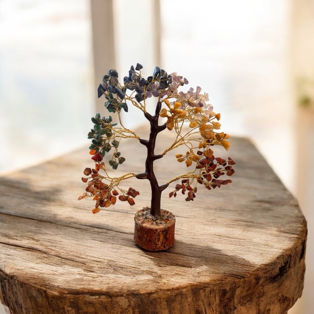 Seven Chakra Gemstone Tree